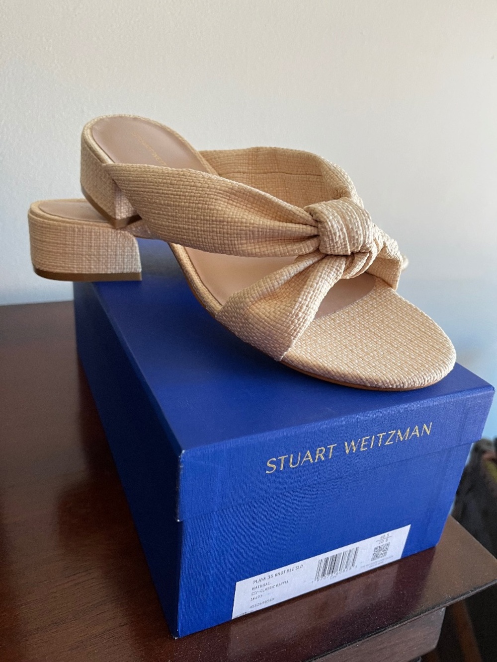 Stuart Weitzman Playa Knotted Sandal NWT